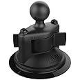 RAM Mounts Twist-Lock Composite Suction Cup Base with Ball RAP-B-224-1U with B Size 1" Ball
