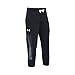 Under Armour Girls' Favorite Fleece Capri, Black/White, Youth X-Small