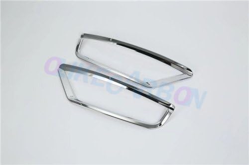 OLIKE ABS Chrome Car Rear Fog Light Lamp Cover Trim for Mazda CX-5 CX5 2017-2018