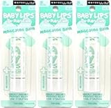 Maybelline New York Baby Lips Dr. Rescue Medicated Lip Balm, Too Cool #35, 0.15 Ounce, (Pack of 3)