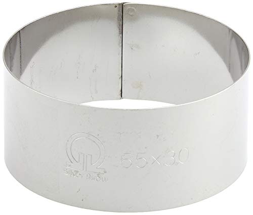 遠藤商事 業務用 セルクルリング丸型 φ65×H30mm 18-0ステンレス 日本製 WSL08014