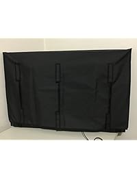 Sunbrite SB 5560HD 55" HDTV exterior impermeable cubierta negra, se adapta a TV con soporte de pared, material resistente, maximiza la vida de la televisión CB537 54,25" W x 7,5'D x 34'H