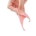 BBTO 2 Pairs Halloween Latex Elf Ears Cosplay Masks Fairy Goblin Ears, Dark Color