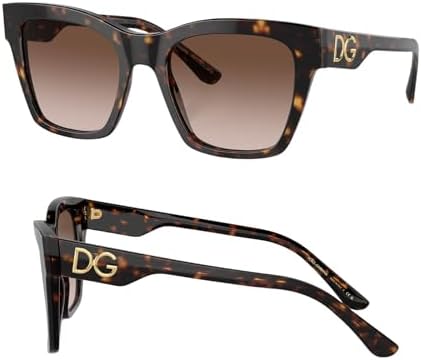 Amazon.com: DOLCE & GABBANA DG4384 Square DG Logo Acetate