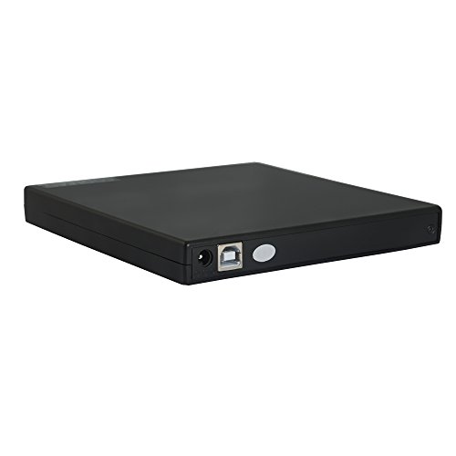 COOLEAD Slimline USB External CDRW DVDRW Drive,Reads and Writes Both