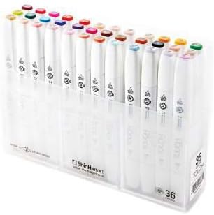 TOUCH TWIN 36 BRUSH MARKER SET