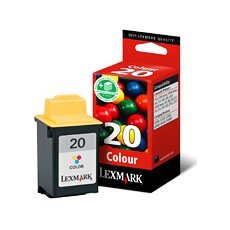 Lexmark - Cartridge No. 20 - Print Cartridge - 1 x Colour (Cyan, Magenta, Yellow) - Blister
