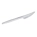 Extra Sharp Plastic Disposable Steak Knife by Shark-Tooth (Designed to Cut Through Meat/Chicken) (White, 50)