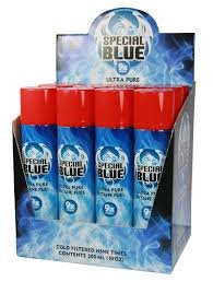 12 can Special Blue 9x refined Butane Fuel includes a TSC Sticker