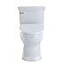 TOTO MS964214CEFG#01 Eco Soiree Elongated One Piece Toilet with Chrome Plated Sanagloss, Cotton White