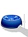 Dogit Dog Bowl Slow Feeder for Wet or Dry Dog Food, Go Slow Anti-Gulping Dog Dish, Blue, S