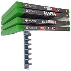 Xbox One Game Holder - Uniquely Designed Video Game Storage gives the Appearance of Floating Games on the Wall | A Clever Xbox One Game Stand for Your Xbox One Game Storage