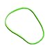 JAM PAPER Colorful Rubber Bands - Size 33 - Green Rubberbands - 100/Pack