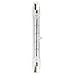 GE Halogen Light Bulb, T2.5 Tube Light, R7 Base, 300 Watt, For Work, Security and Landscape Lights (1 Pack)
