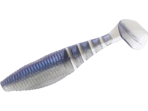 Yamamoto 4" Paddle Tail ZAKO/PRO Blue