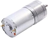 JGA25-370 Geared DC Motor 6V 12V High Torque Permanent Magnet Electric Motor view 3