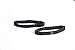 Braided Non-Slip Headband Set by The Curly Co. with The Curly Co. Guide E-Book and The Curly Co. 100% Satisfaction Guarantee