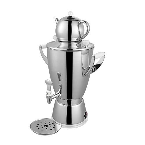 UNIMAT 1005003 Samowar Teekocher HeiÃwassergerät, 1800, Edelstahl, 6 liters – Bild 3