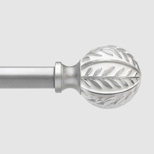 QDWIS Silver Curtain Rods
