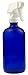 Empty Blue Glass Spray Bottle - 16 oz Refillable Container
