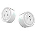 Wifi Smart Plug 2 Packs, Wifi Switch Compatible with Alexa Echo& Google Home,Tuya Smart Plug Remote Control Smart Life Outlet for Smart Home Life, DWFeng