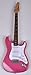 SX RST 3/4 BGMY Short Scale Pink Guitar Package with Amp, Carry Bag and Instructional DVD