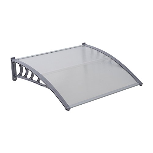 Outsunny 40″ Polycarbonate Window / Patio Door Awning Cover