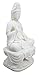 Ebros Buddhism Eastern Enlightenment Water and Moon Goddess Kuan Yin Meditating On Lotus Throne Statue Buddha Themed Religious Decorative Altar Figurine 7