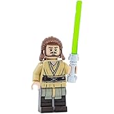 LEGO Star Wars: Qui-Gon Jinn Minifigure with Lightsaber
