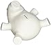Quirky PPORK-WH01 E-PPORK-WH01/1 Porkfolio Smart Piggy Bank, White, 9.5 x 5.5 x 10 inches