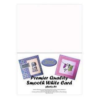 Sweet Dixie Premier Quality Smooth White Card (100 sheets), Paper, 29.7 x 21 x 2.5 cm