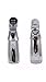 Jobon Quad Jet Straight Flame Butane Spray Torch Cigar Lighter ZB-659 one second to cool itself down (Silver)