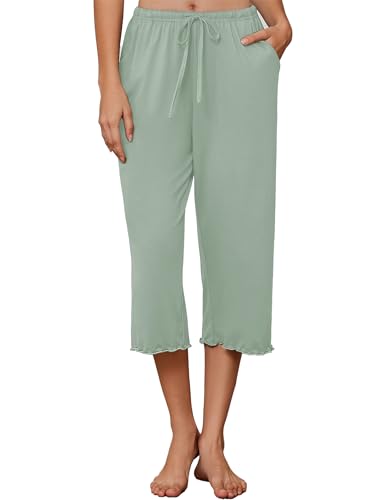 Ekouaer Women Capri Pajama Pants 2026 Summer
