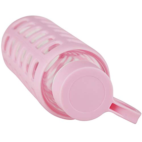 image for ORIGIN Best BPA-Free Borosilicate Glass Water Bottle with Protective S