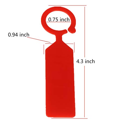image for Ymeibe Plastic Gardening Plant Labels Waterproof Tree Plant Nursery La