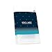 Kent & West PEVA Shower Curtain Liner - USA Made, PVC Free, Clear, Durable 9 Gauge, Bottom Magnets, 72