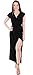 Open-Leg Wrap Maxi Dress - Made in the USA