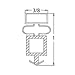 TRUE 810803 Black Gasket For Gdm-49/T-49