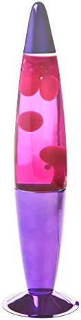 Metallic Purple Peace Motion Lamp