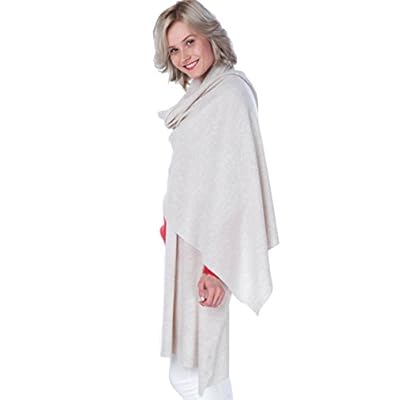 100% Pure Cashmere Wrap Shawl Extra Large Scarf - by cashmere 4 U 100% Pure Cashmere Wrap Shawl Extra Large Scarf - by cashmere 4 U