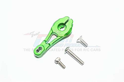 Traxxas TRX-4 Trail Defender Crawler Upgrade Parts Aluminum Servo Horn 24T - 1Pc Set Green