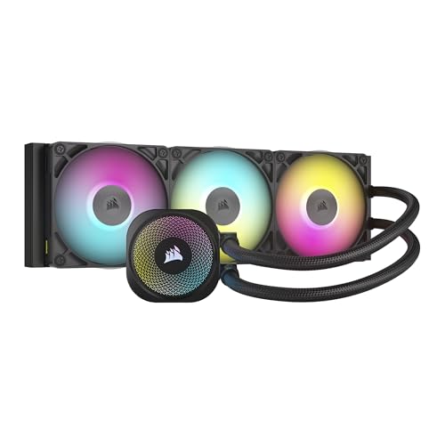 CORSAIR iCUE LINK TITAN 360 RX RGB Raffreddatore CPU a Liquido – Nero