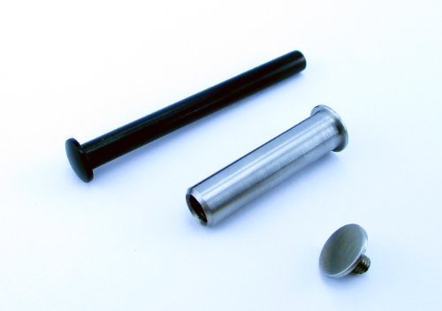 Brass Stacker G29B Recoil Guide Rod for Glock Sub Compact Frame Pistols, Black