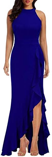 woosea women's split bodycon mermaid evening cocktail long dress Amazon.com: WOOSEA Women's One Shoulder Sleeveless Split Bodycon Mermaid  Evening Cocktail Long Dress Royal Blue : Clothing, Shoes & Jewelry