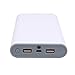 20000mAh Ultra High Capacity Power Bank with 2 USB Output, External Battery Pack for iPhone, iPad & Samsung Galaxy & More (Grey)