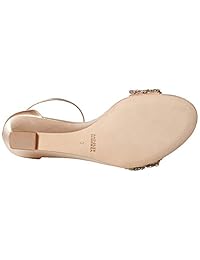 Badgley Mischka Fiery Sandalia de cuña para mujer