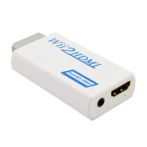 image for Wii to HDMI Converter for Full HD Device,Hanstend Wii HDMI Adapter wit