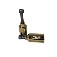 Liberty Pro Scooters - Aluminum Pegs with Axles (Gold Chrome)