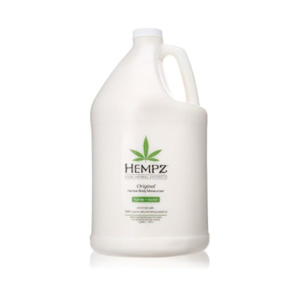 Hempz Moisturizer Lotion Gallon, 128 Ounce Cannabis