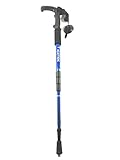 Icetek Sports Trekking Poles, Adjustable Retractable Anti-Shock Durable Aluminum Hiking Sticks for Outdoor Walking Trekking Climbing, 1 Pair